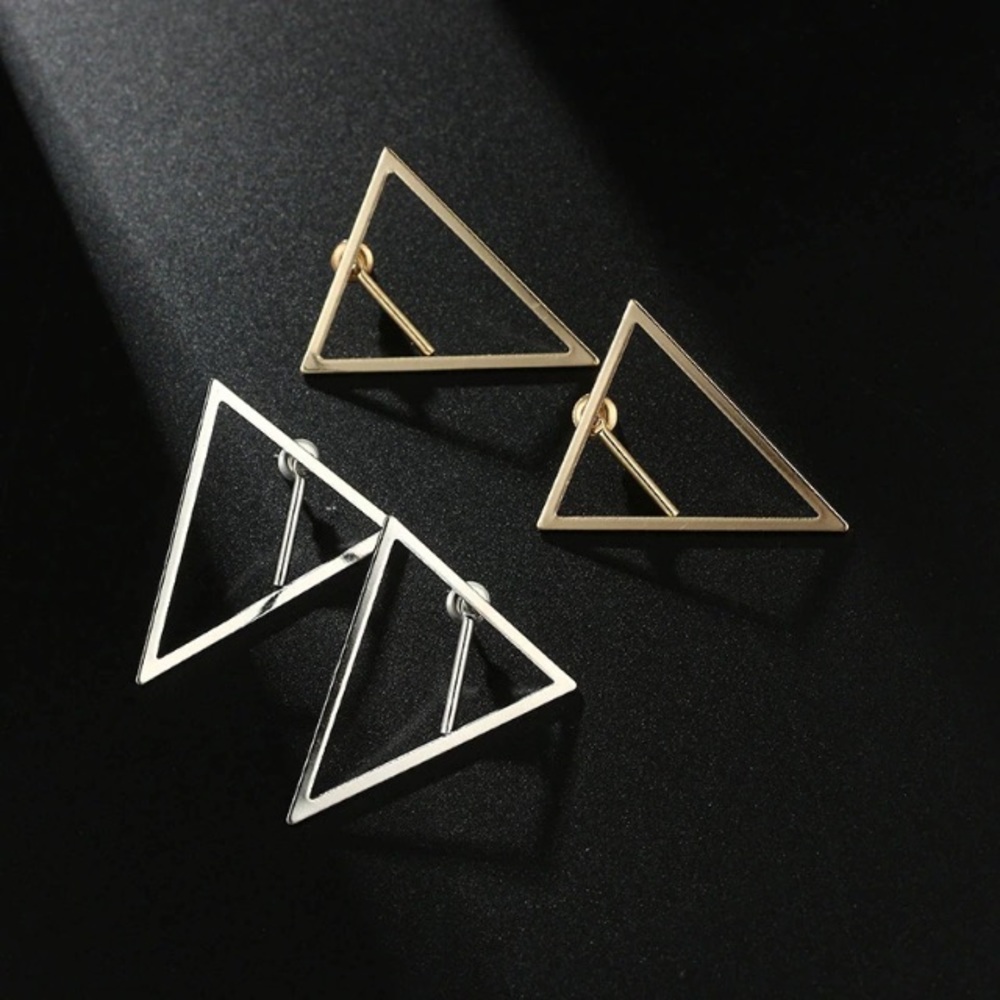 NEW!๐๐TRIANGLES! MINIMALIST MODERN!๐๐GOLDEN! - Picture 3 of 8